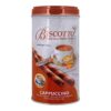 Biscotto Delicious Wafer Stick Tin, Cappuccino Rolled Wafer With Smooth Delicious Filling,